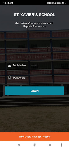 Android application St. Xavier's School screenshort