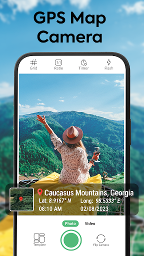 GPS Camera Map & Timestamp Screenshot 2 - AppWisp.com