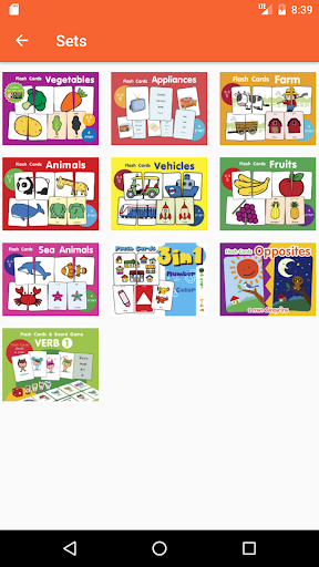 Neo Flash Cards Screen 2
