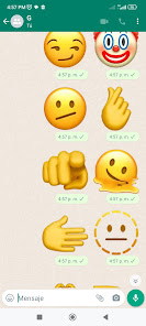 Imágen 3 Stickers emojis de iphone android