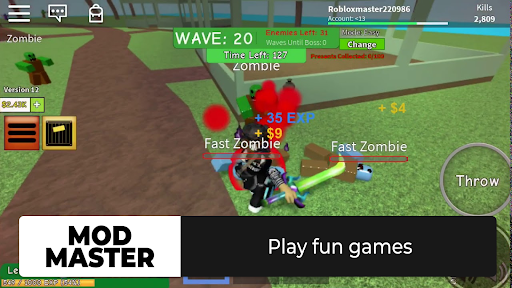 Mod master for Roblox Screen 2