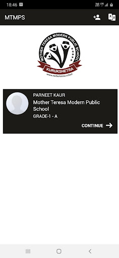MTMPS Parent Portal Screen 3