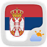 Cover Image of डाउनलोड Serbian Language GO Weather EX 1.1 APK