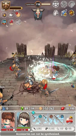 Game screenshot MY Little Fantasy: Healing RPG hack