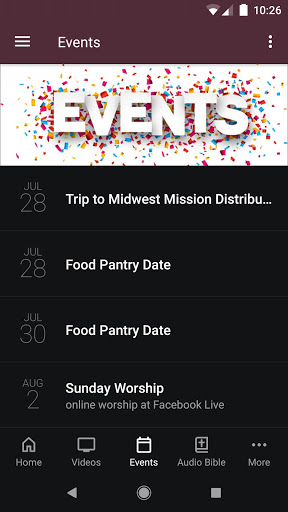 Monticello IL UMC App Screen 3