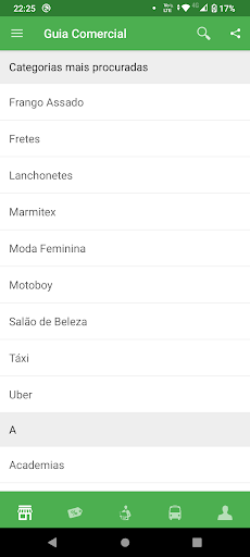 Android application Guia Mata da Praia screenshort
