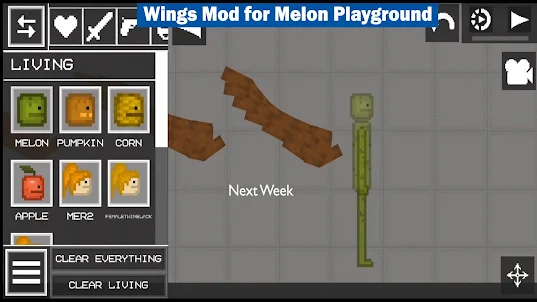 Wings Mod for Melon Playground