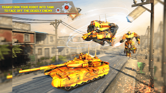 Tank Robot Car Games - Multi Robot Transformation  Screenshots 6
