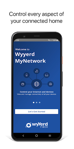 Android application Wyyerd MyNetwork screenshort