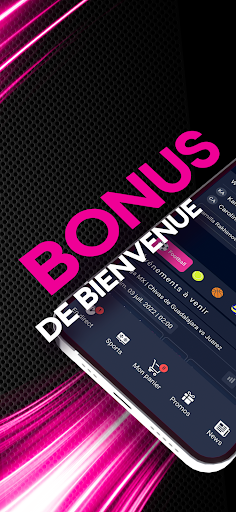 Android application Vbet Paris sportifs screenshort