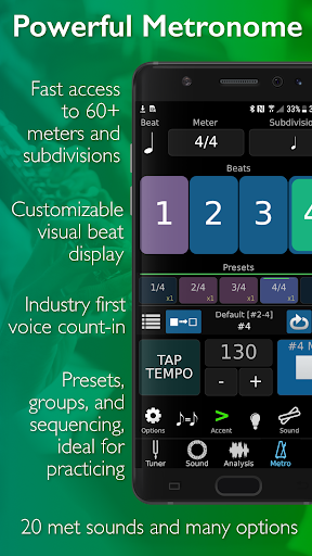 TonalEnergy Tuner และ Metronome