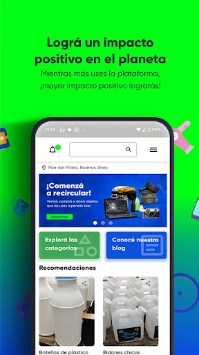 Android application Tienda Blum screenshort