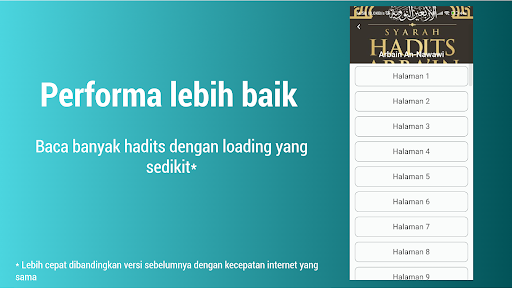 Cari Hadits by RMA Projects Screen 2