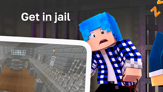 Jailbreak Maps: mcpe prison 1.0 APK + Мод (Unlimited money) за Android