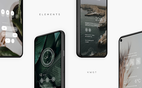 Elements KWGT Screenshot