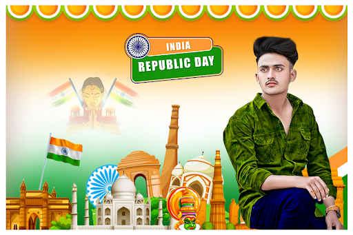 Republic Day Photo Frame