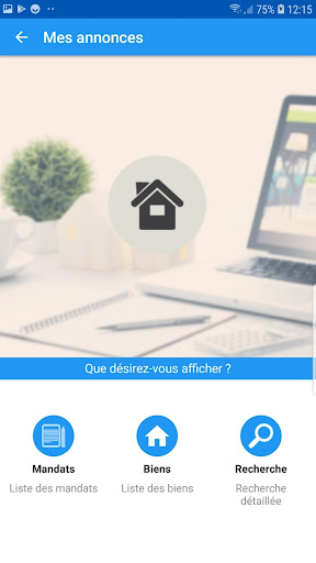 WinImmobilier Mobile Screen 2