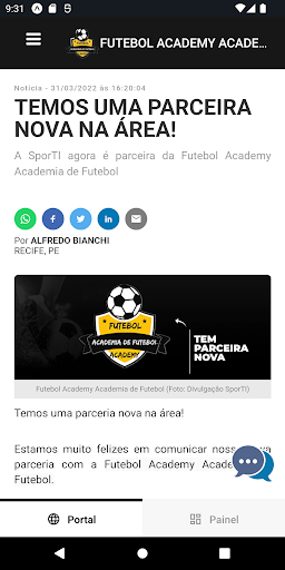 Futebol Academy Screen 3