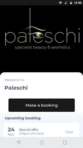 Android application Paleschi App screenshort