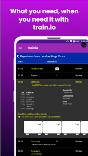 train.io classic Screenshot 1 - AppWisp.com
