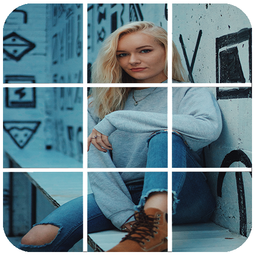 इंस्टाग्राम के लिए नौ ग्रिड फसल