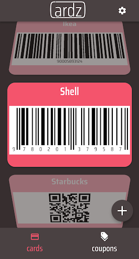 Android application Cardz screenshort