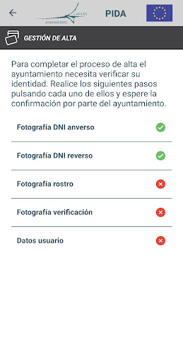 PIDA - Identidad Digital Screen 3