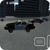Extreme Police Car Driving 3D icon