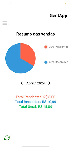 GestApp controle venda simples Screen 2