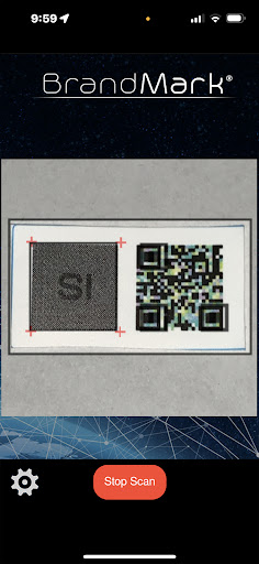 Android application CQR Scanner screenshort