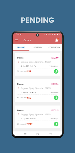 Sigo Mart Delivery Screen 2