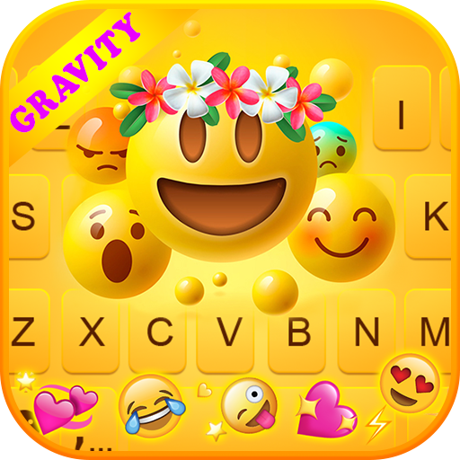 iEmoji Gravity Keyboard Backgr logo