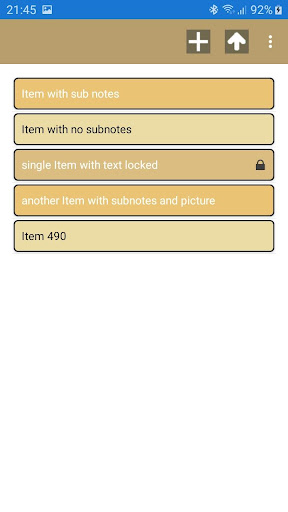 Android application Chartula screenshort