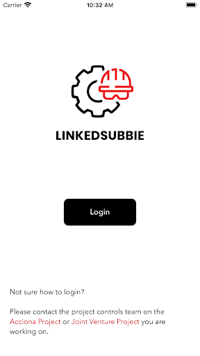 Android application Acciona Linked Subbie screenshort