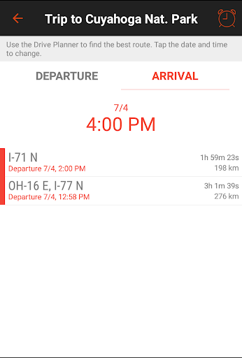 Easy Drive Fast Commute Route