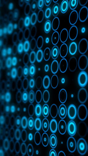 Android application blue tech wallpaper screenshort