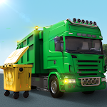 Cover Image of Download City Trash Truck Simulator: Dump Truck Games 1.28 APK