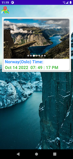 Norway Clock(Oslo) Screen 3