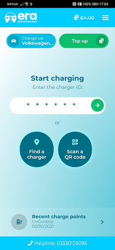 Android application Era Supercharge screenshort