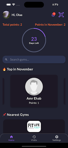 Gym Zones Screenshot 1 - AppWisp.com