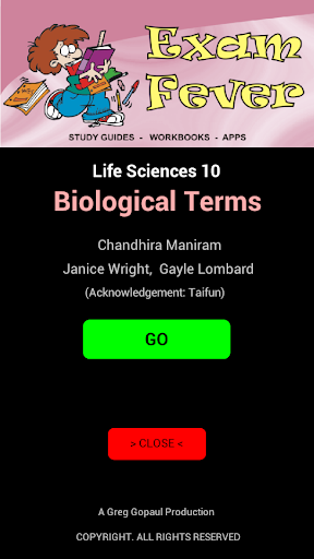 Life Sciences 10 Glossary