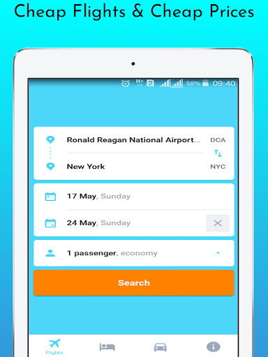 Cheap Tickets Booking app