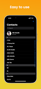 iContacts – IOS 17 Contacts Screenshot