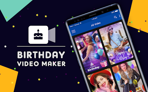 Captura de Pantalla 6 creador de videos cumpleaños android