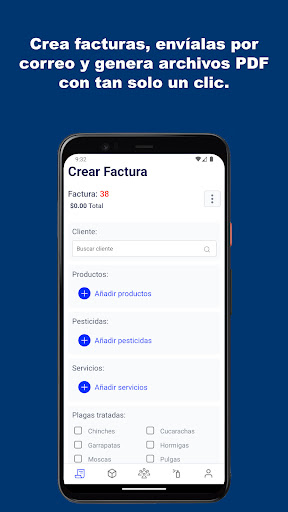 Android application PestPro screenshort