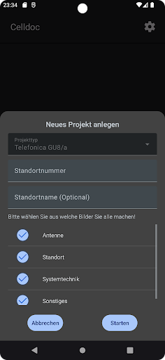 CellDoc Screen 2