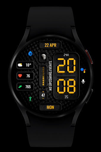 WR 020 Digital Watch Face