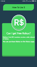 Free Robux Counter Get Free Robux Counter Tips Google Play Programos - free robux rbx bc claims and generators