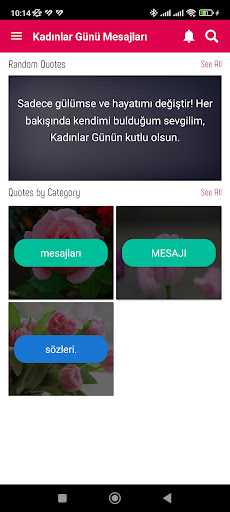 Kadınlar Günü Mesajları Screen 2