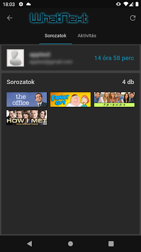 WhatNext Screen 3